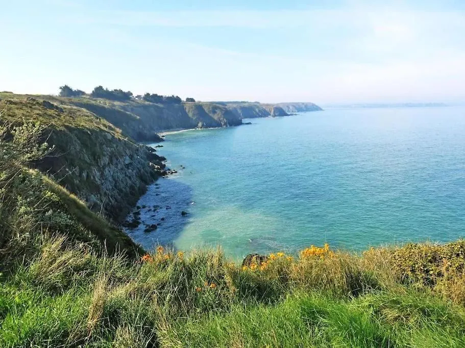 T3 Vue Mer - Face A La Plage Et Au Sentier Des Douaniers Planguenoual